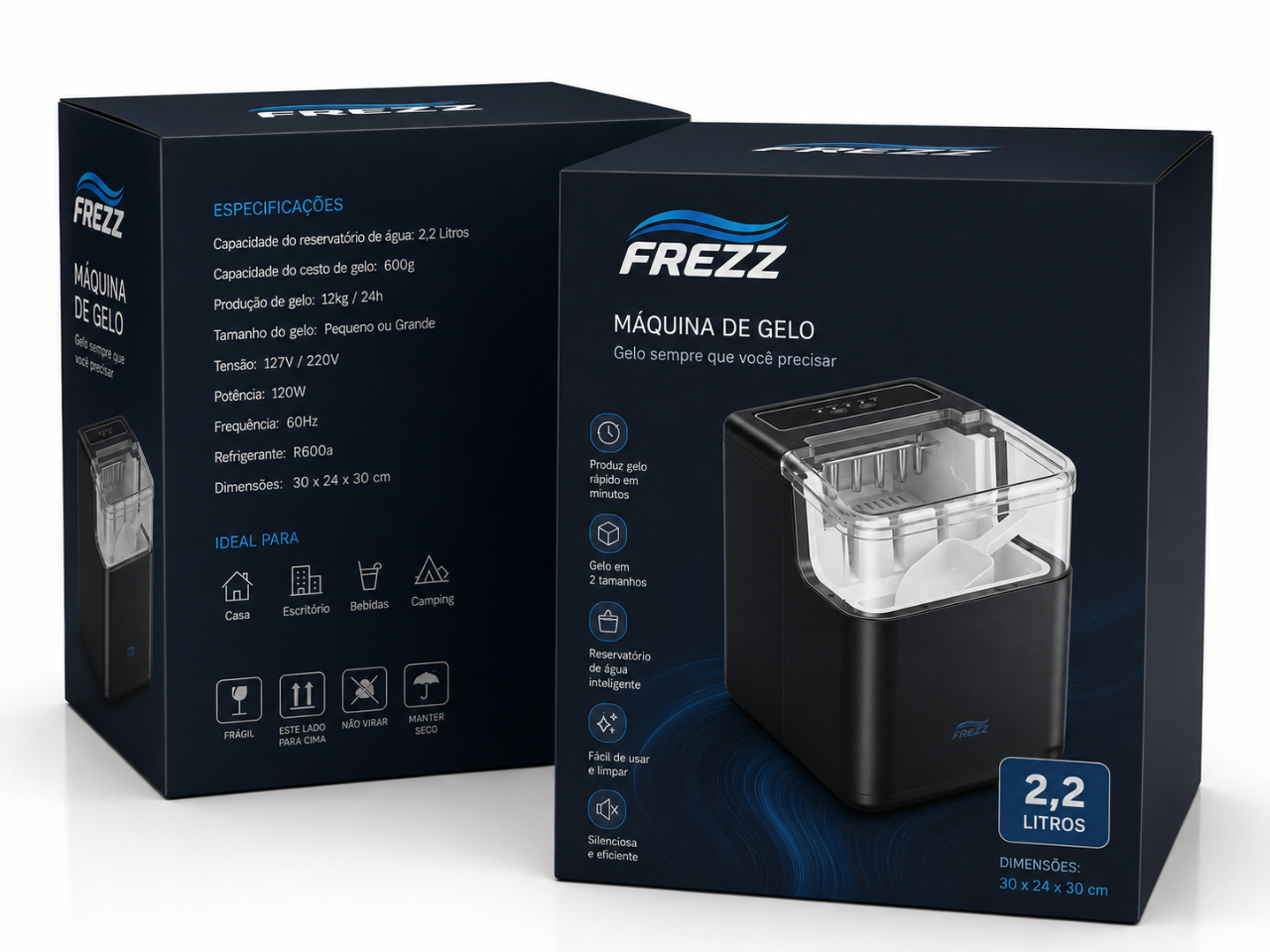 Máquina de Gelo Frezz Brasil - Especificações